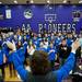 The Tapan Choir sings the National Anthem on Friday, Feb. 1. Daniel Brenner I AnnArbor.com